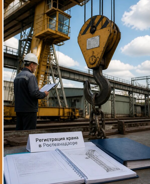 Регистрация крана в Ростехнадзоре в Вольске от 15191 р. | Авеста ОТиПБ